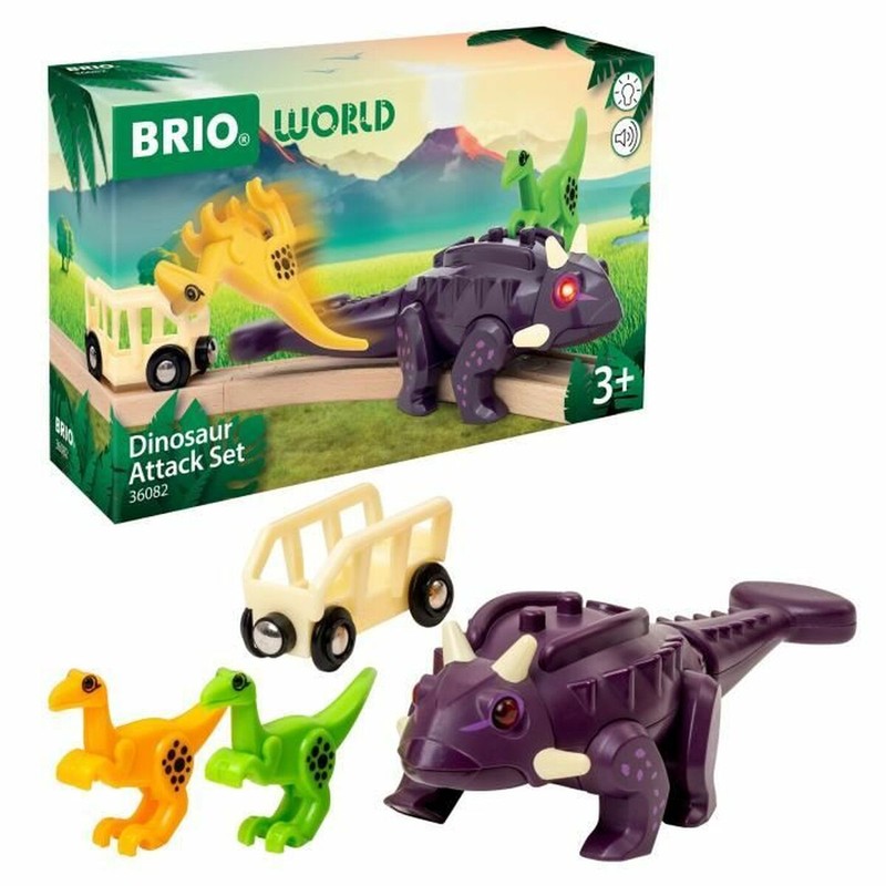 set construcción educativo tren brio