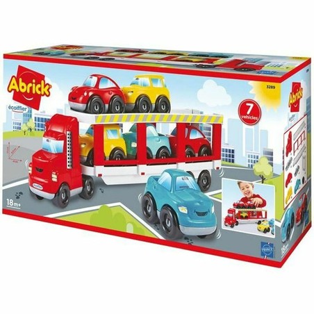 Figuras Acción Niños: Playset Ecoiffier Camión Portacoches - Compra online en MegaJuguetes