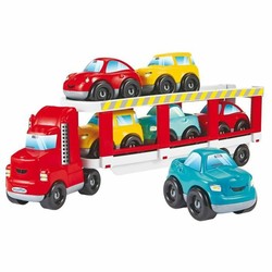 Figuras Acción Niños: Playset Ecoiffier Camión Portacoches - Compra online en MegaJuguetes 2