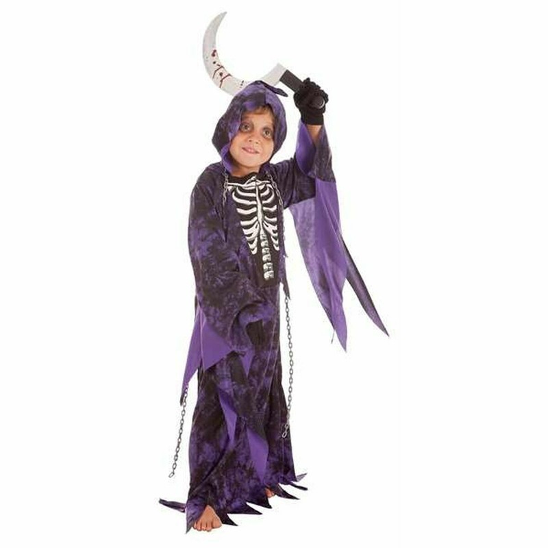 Disfraces Niños Reaper Túnica - BigBuy Carnival (3 Piezas)