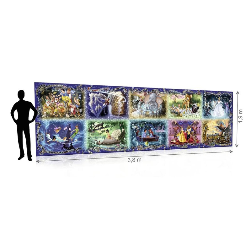 Puzzle infantil Ravensburger Disney Classics - 40000 Piezas