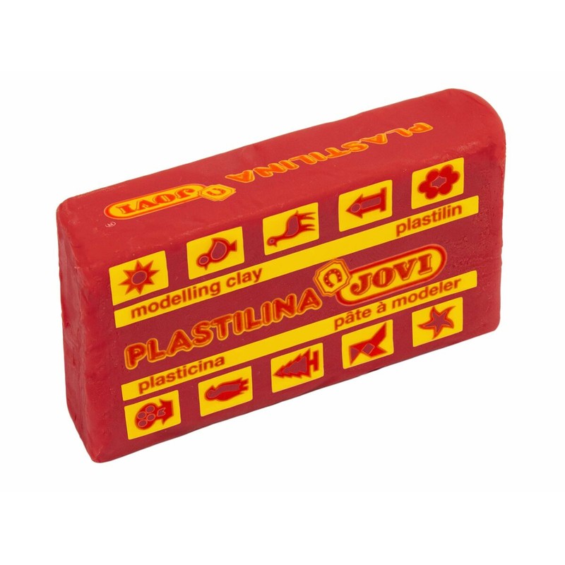 Manualidades Niños: Plastilina Jovi Rojo (30 piezas)