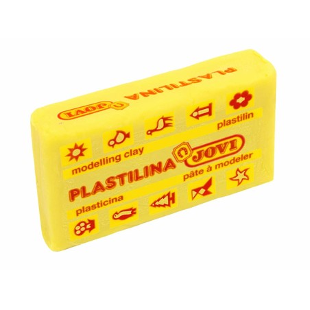Manualidades Niños: Plastilina Jovi Amarilla 30 Piezas