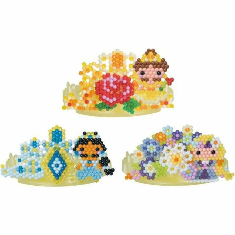 Manualidades Niños: Abalorios Aquabeads Disney Princess Tiara 870 Piezas