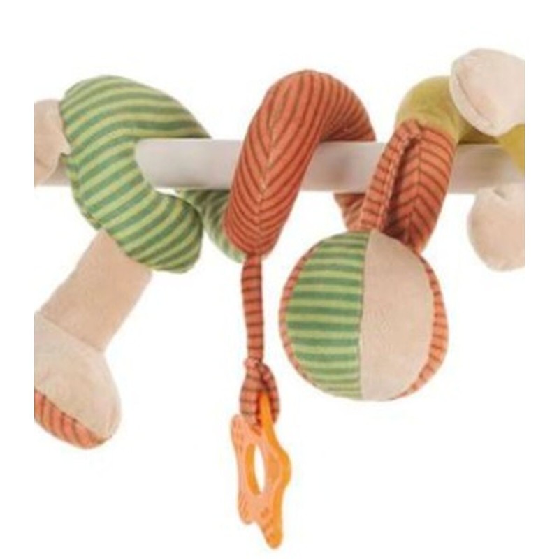 Peluches Niños Espiral Conejo Perro Multicolor BigBuy Fun 22cm