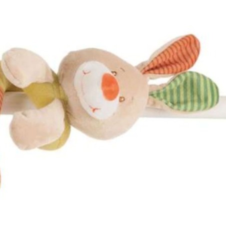 Peluches Niños Espiral Conejo Perro Multicolor BigBuy Fun 22cm
