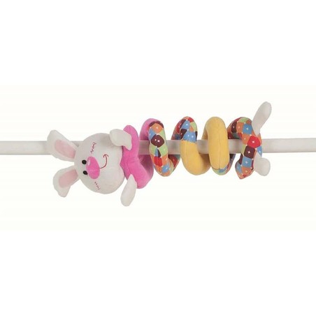 Peluches Niños BigBuy Fun: Conejo Espiral Multicolor 55 cm - Compra online en MegaJuguetes