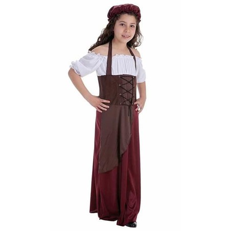 Disfraces Niños BigBuy Carnival - Disfraz Mesonera 3-6 años (2 Piezas) - Compra online en MegaJuguetes