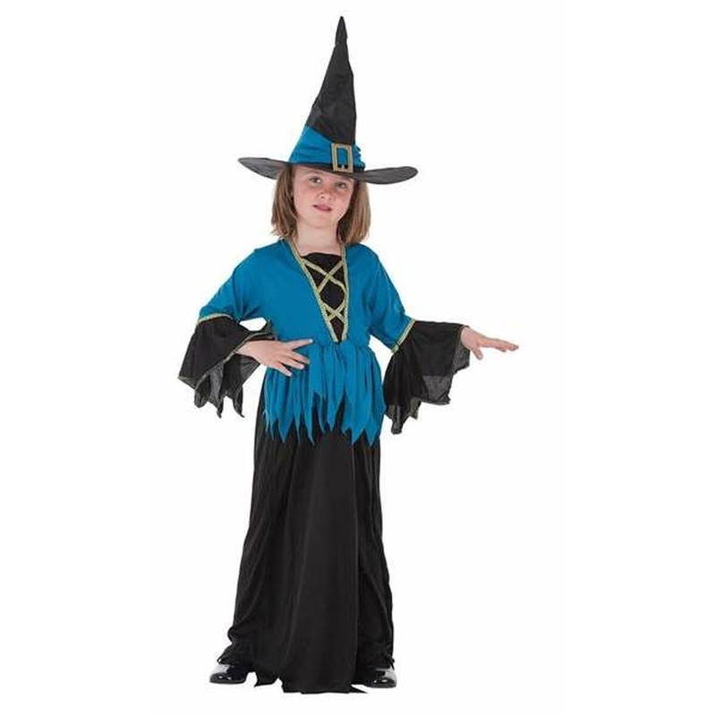 Disfraces Niños BigBuy Carnival Bruja Azul 7-9 Años - Compra online en MegaJuguetes
