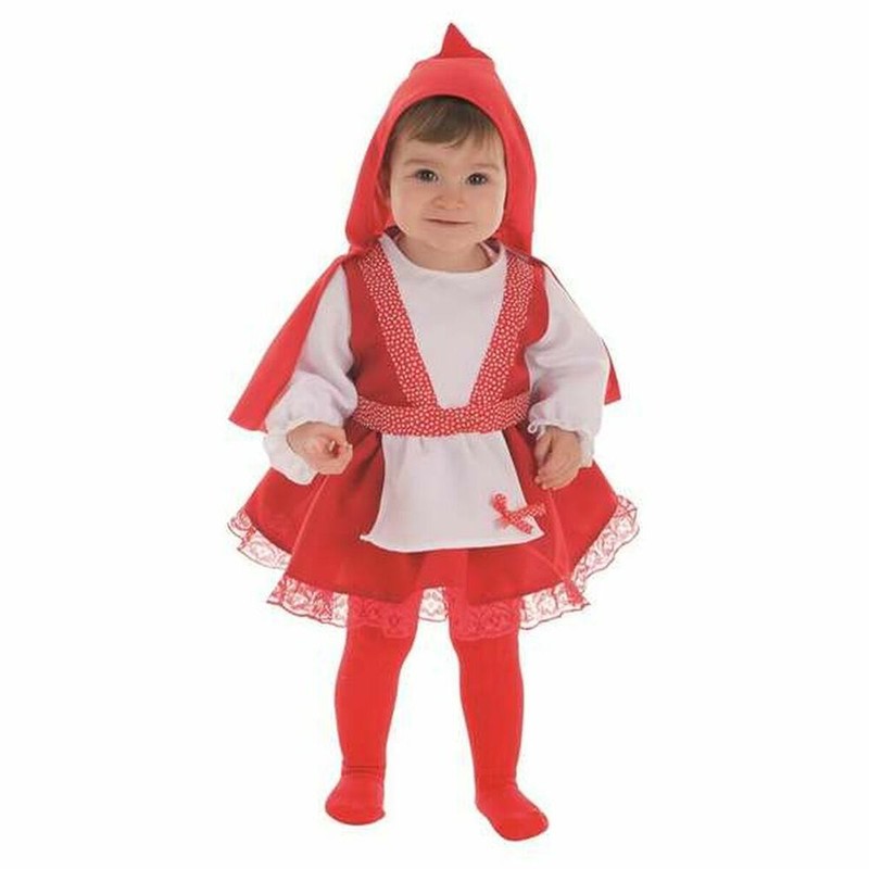 Disfraz Niños Caperucita Roja Bebé 12 Meses (3 Piezas) - Compra online en MegaJuguetes