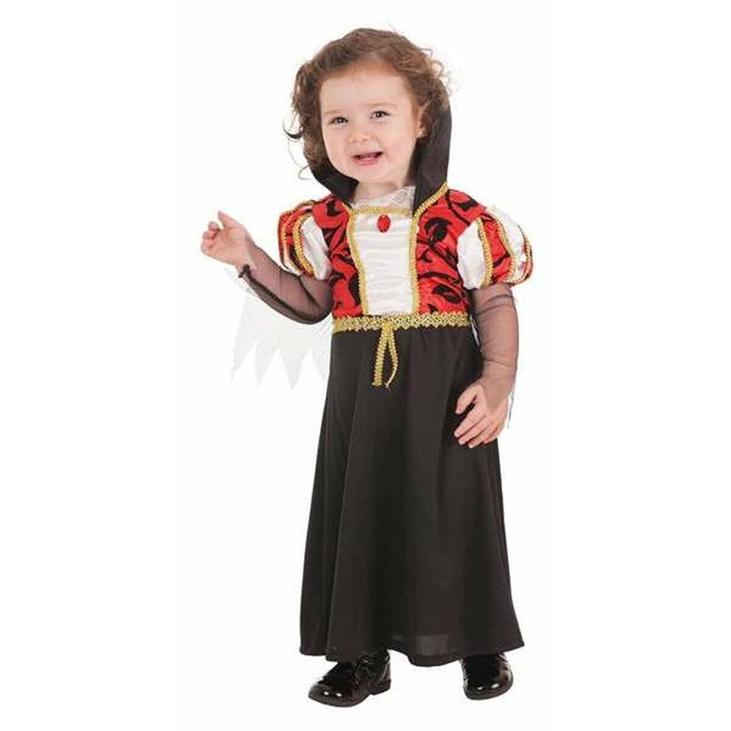 Disfraz Niños BigBuy Carnival Vampiresa Gótica 18 Meses - Compra online en MegaJuguetes