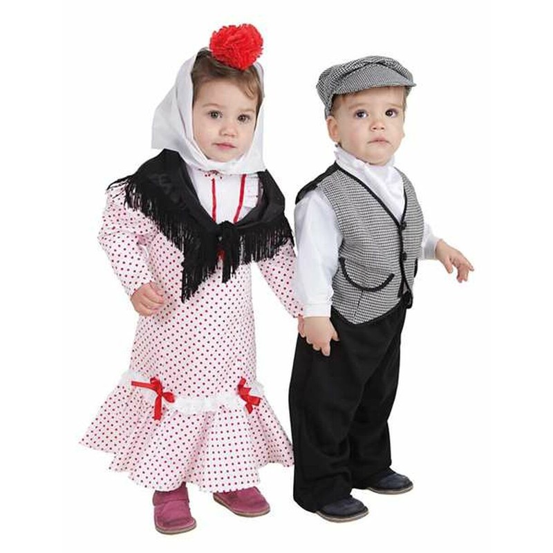 Disfraces Niños: Traje Madrileño Bebé 18 Meses - Fiesta y Carnaval - Compra online en MegaJuguetes