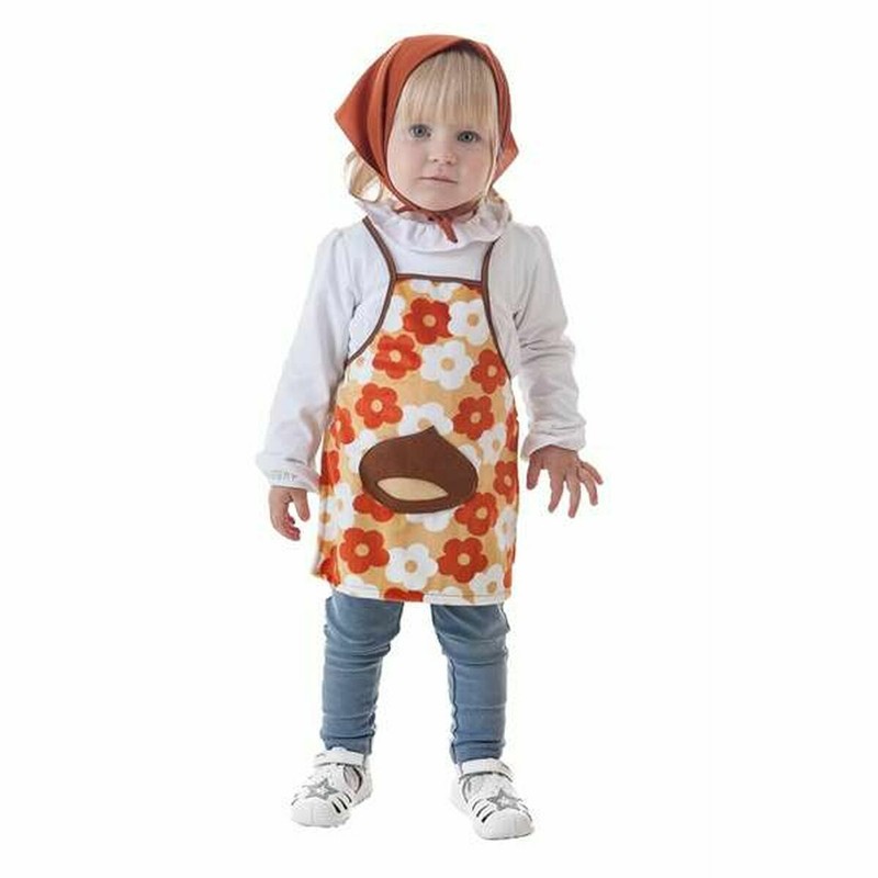 Disfraces Niños: Cocinera con Flores BigBuy Carnival