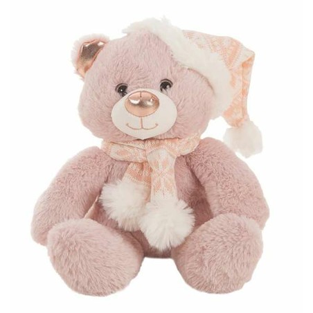 Peluches Niños Oso Rosa Navidad BigBuy Fun 22cm - Compra online en MegaJuguetes