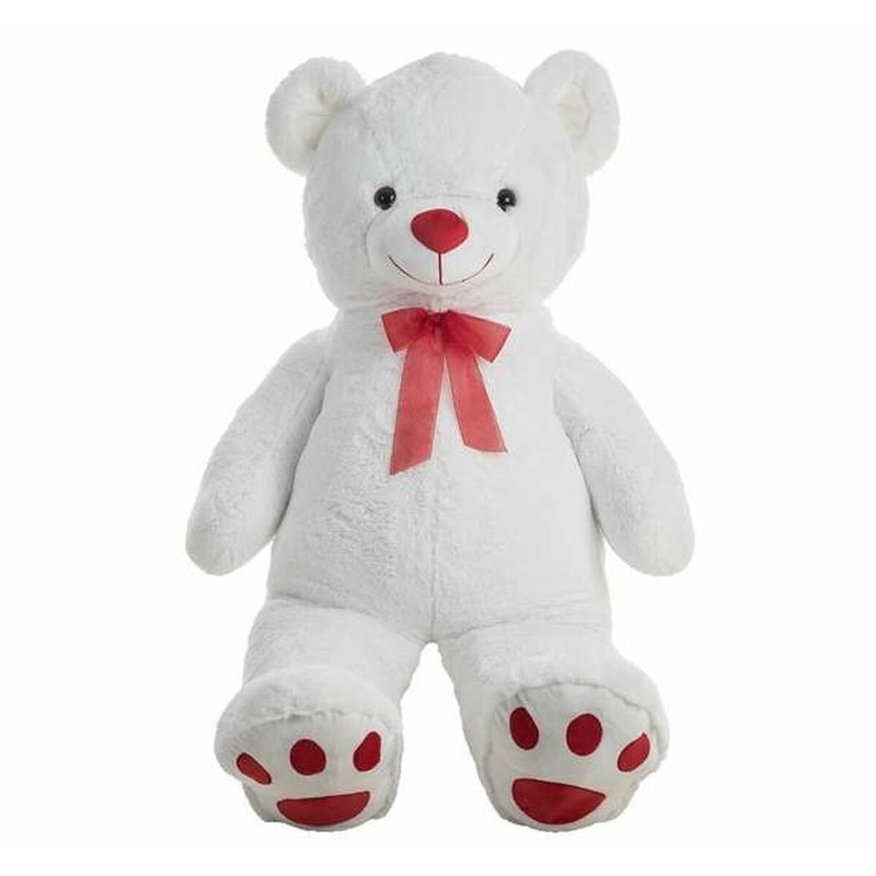 Peluches Niños: Oso de Peluche Pretty Blanco 40 cm - Compra online en MegaJuguetes