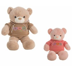 Peluches Niños Oso Mati Sudadera Capucha 75 cm - Compra online en MegaJuguetes