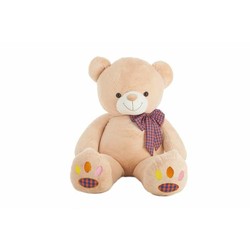 Peluches Niños: Oso de Peluche Colors Beige 105 cm - Compra online en MegaJuguetes