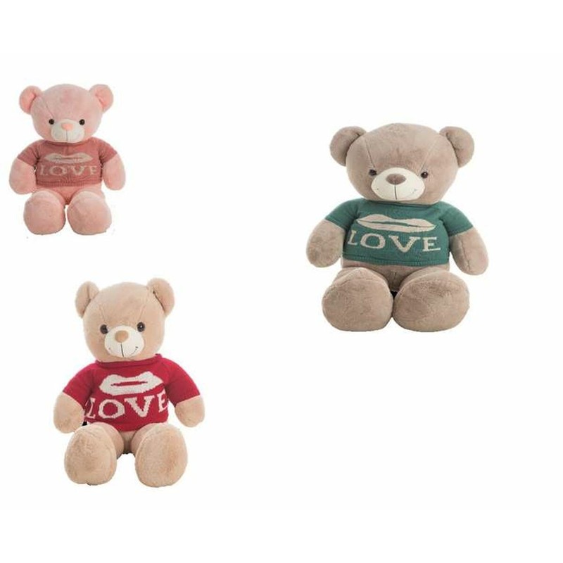 Peluches Niños: Oso de Peluche Carlitos Jersey 75 cm - Compra online en MegaJuguetes