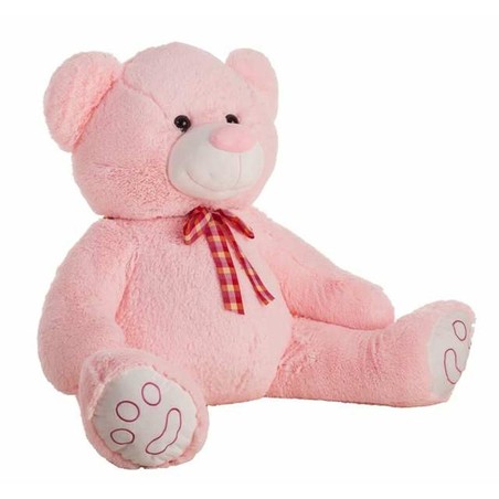 Peluches Niños Oso de Peluche Evy Rosa 115 cm - Compra online en MegaJuguetes