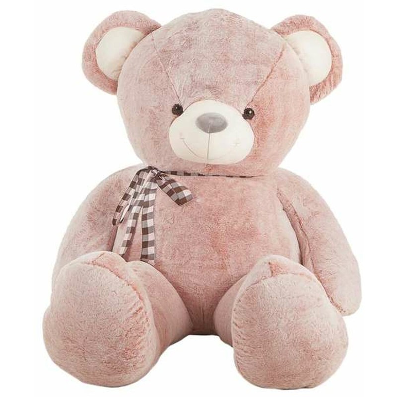 Peluches Niños: Oso Suave Lazo 115 cm - Compra online en MegaJuguetes