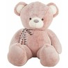 Peluches Niños: Oso Suave Lazo 115 cm - Compra online en MegaJuguetes