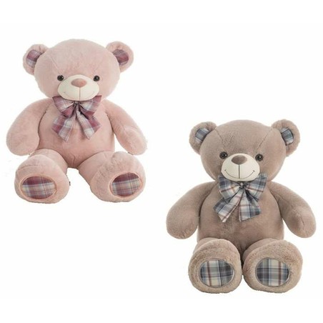 Peluches Niños: Oso de Peluche Grande A Cuadros 100cm - Compra online en MegaJuguetes