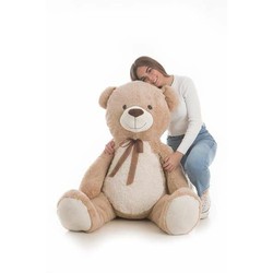 Peluches Niños BigBuy Fun: Oso Jumbo Marrón 140 cm - Compra online en MegaJuguetes