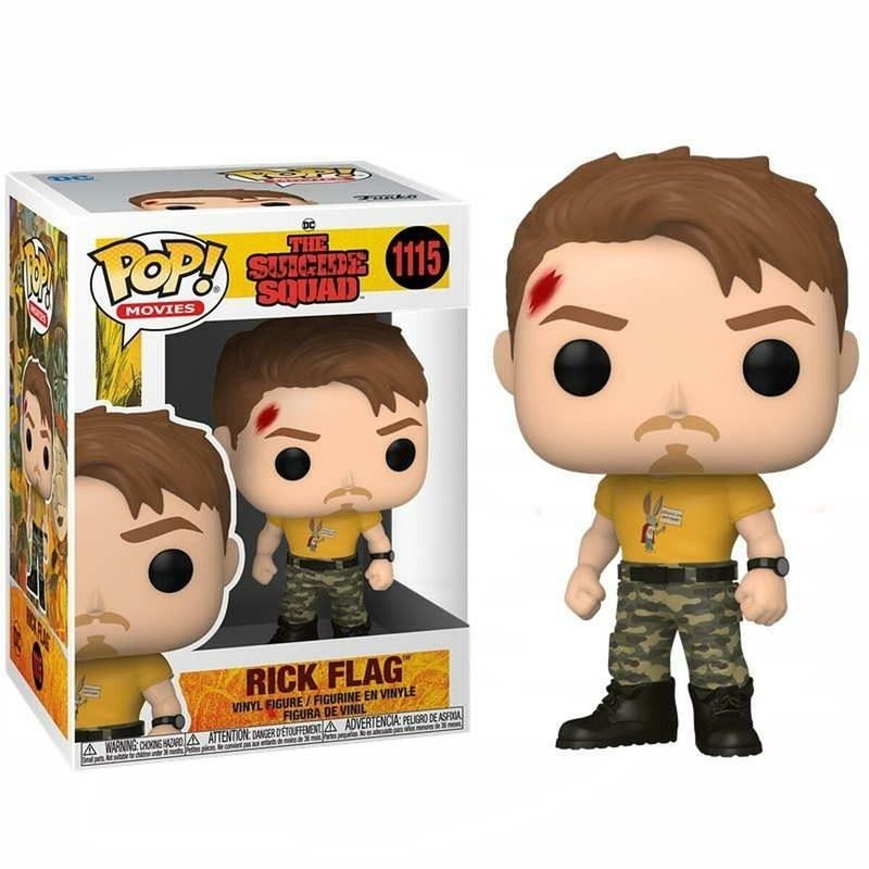 Figuras Acción Niños Funko Pop! The Suicide Squad - Rick Flag Coleccionable - Compra online en MegaJuguetes