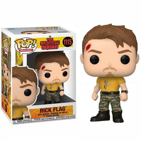 Figuras Acción Niños Funko Pop! The Suicide Squad - Rick Flag Coleccionable - Compra online en MegaJuguetes