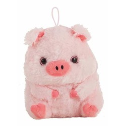 Peluches Niños: Peluche Bolita Cerdo Rosa Suave 35 cm - Compra online en MegaJuguetes