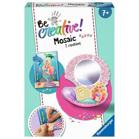 Manualidades Niños: Mosaico Be Creative Ravensburger - Compra online en MegaJuguetes