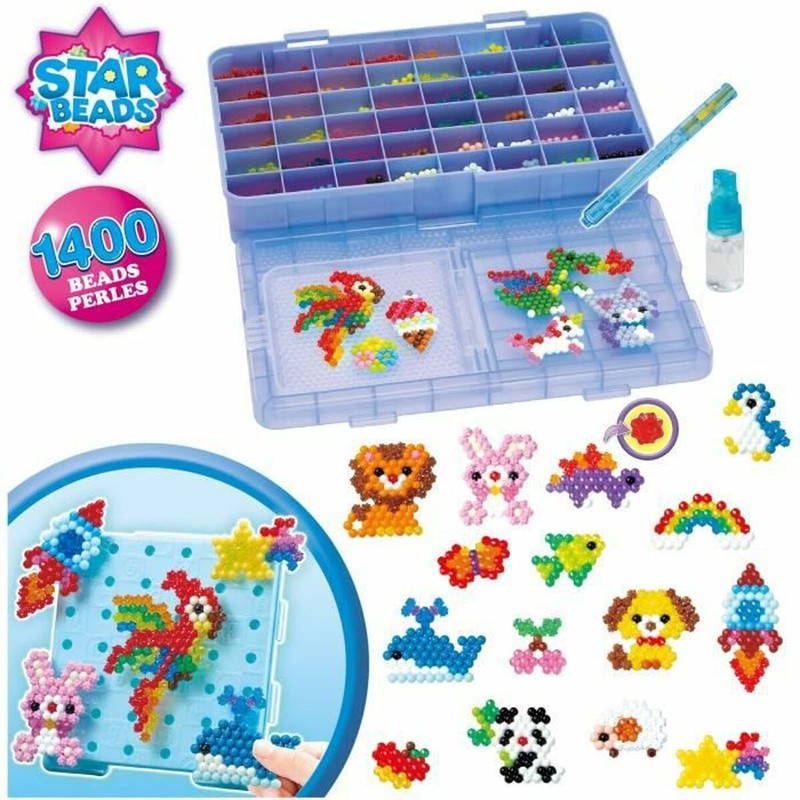 Manualidades Niños: Abalorios Aquabeads Star Beads Creativos