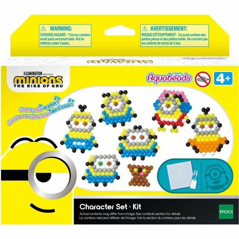 Manualidades Niños Aquabeads Minions - Abalorios Creativos