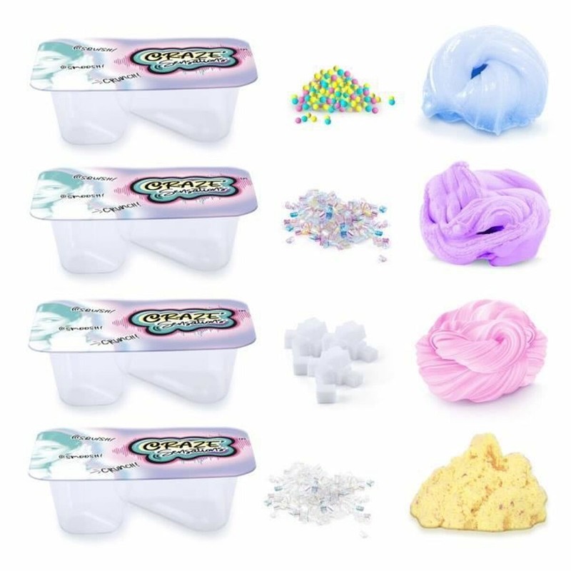 Manualidades Niños Slime Canal Toys Craze Foam (4 Unidades)