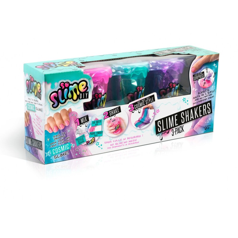 Manualidades Niños: Slime Canal Toys Shakers 3 Piezas - Compra online en MegaJuguetes