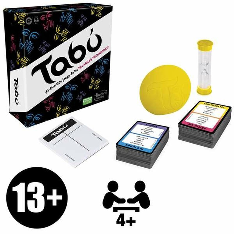 Juegos de Mesa Niños: Tabú Hasbro, ¡Prohibido Decir!