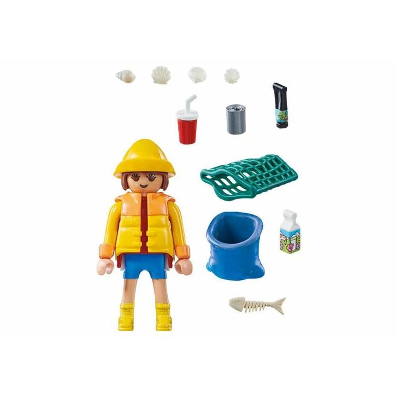 Figuras Acción Niños Playmobil Ecologista - 17 Piezas