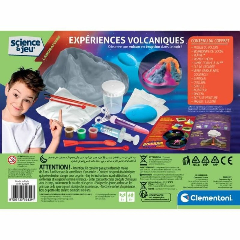 Juguetes Ciencia Niños Clementoni Volcanic Experiences