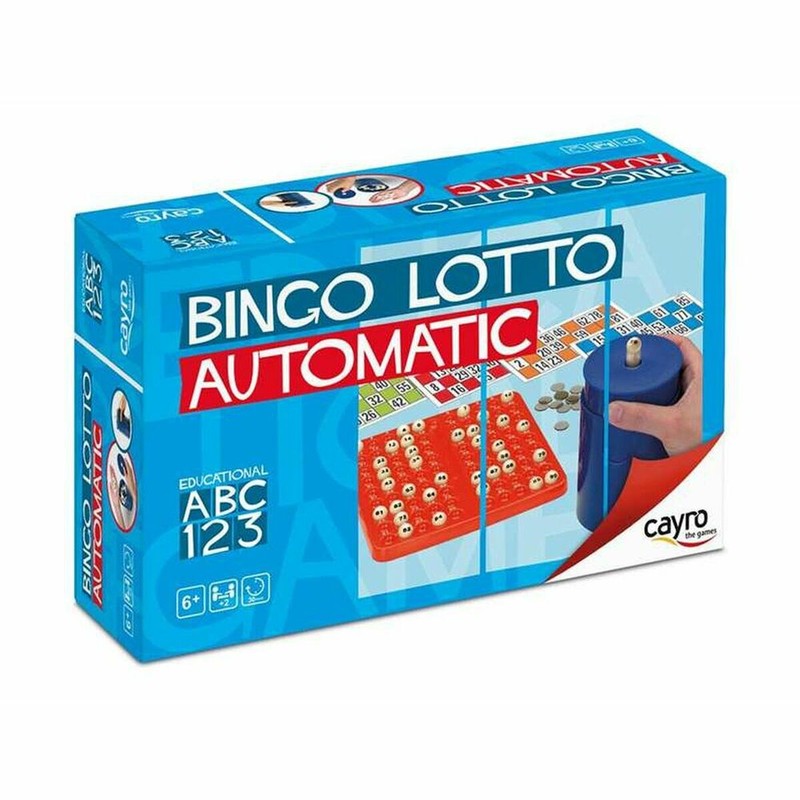 Juegos Mesa Niños Bingo Automático Cayro Lotto - Compra online en MegaJuguetes