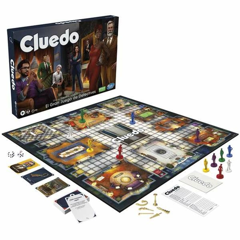 Juegos Mesa Niños Cluedo Hasbro: El Clásico Misterio