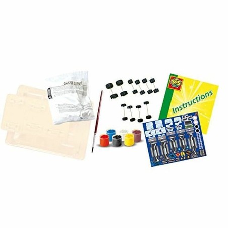 Manualidades Niños SES Creative - Escultura Molding & Painting Coches