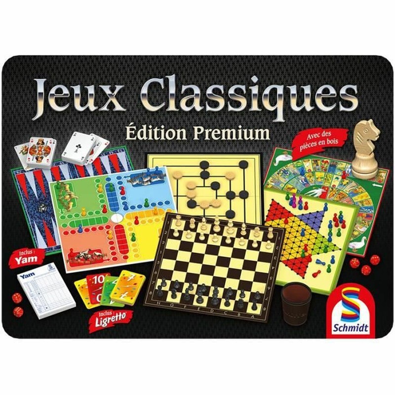 Juegos Mesa Niños Schmidt Spiele: Caja Clásicos Premium - Compra online en MegaJuguetes