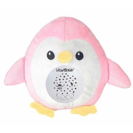 Peluches Niños BigBuy Fun Proyector Musical Pingüino Rosa - Compra online en MegaJuguetes
