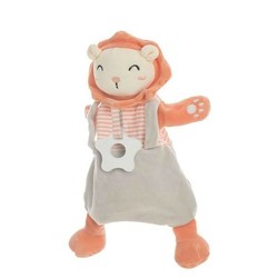 Peluches Niños: Marioneta León Mordedor Sonajero 35cm - Compra online en MegaJuguetes