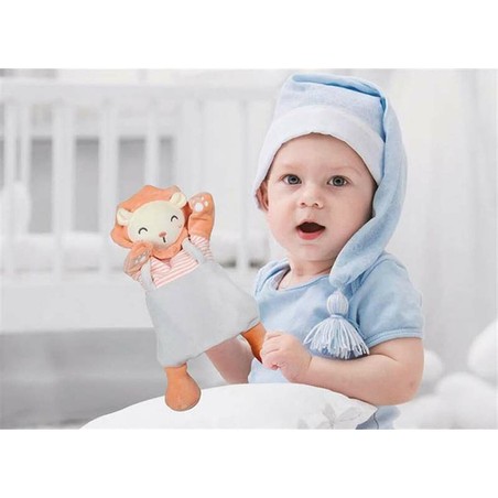Peluches Niños: Marioneta León Mordedor Sonajero 35cm