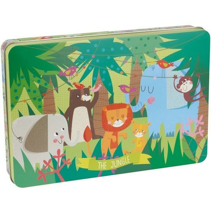Puzzle Infantil Apli Jungle - 24 Piezas Educativas - Compra online en MegaJuguetes