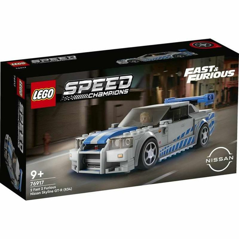 Figuras Acción Niños: Playset LEGO Speed Champions Nissan Skyline GT-R - Compra online en MegaJuguetes