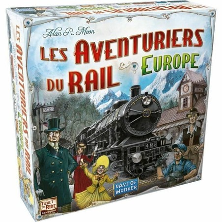 Juegos Mesa Niños Asmodee Aventureros del Tren Europa - Compra online en MegaJuguetes