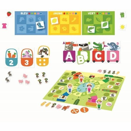 Juegos Mesa Niños Nathan: Caja Educativa Letras y Números