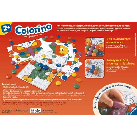 Juegos Mesa Niños Ravensburger Colorino Multicolor - Educativo y Divertido